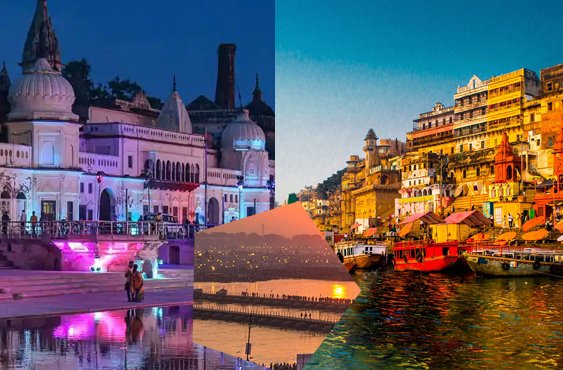 Mathura Vrindavan Ayodhya Varanasi Prayagraj Haridwar Rishikesh Tour